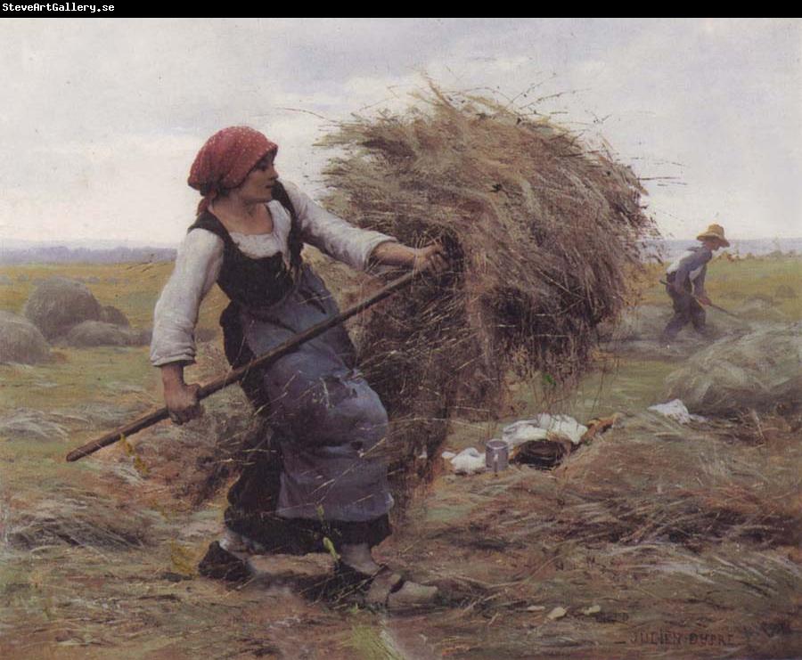 Julien  Dupre The Hay Gatherer